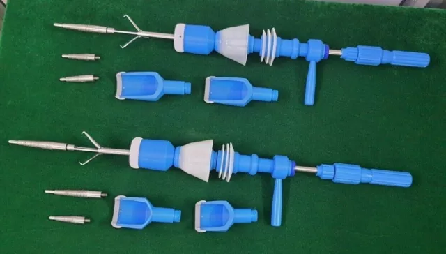 2 pc Instruments de manipulation utérine laparoscopique Mangeshkar-Type...