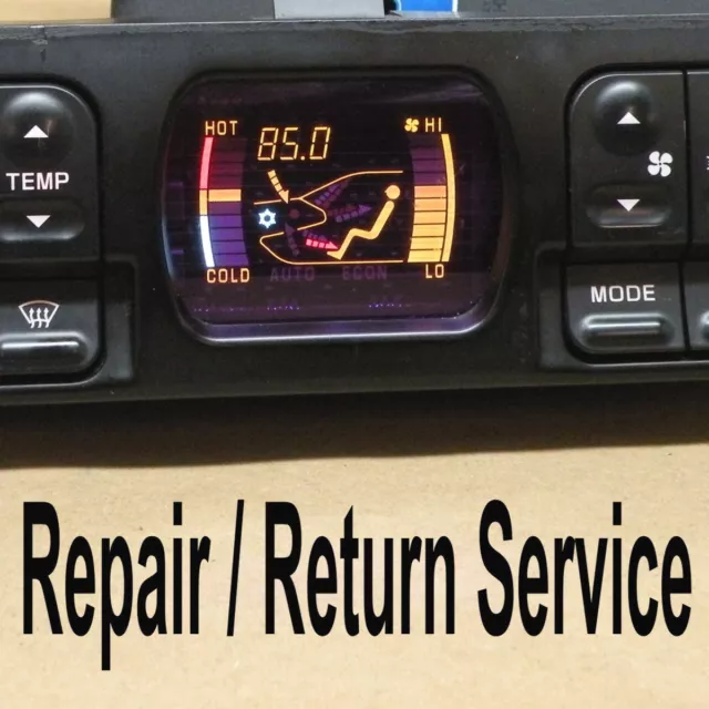 1996 96 Dodge Stealth Digital Temp Heater Climate Control AC A/C REPAIR SERVICE