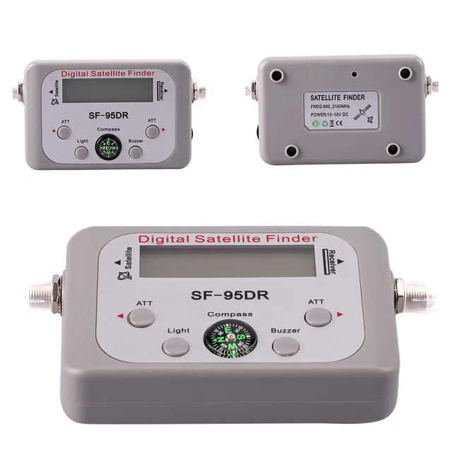 Digital Satellite Finder sat finder Signal Pointer Satellite TV Receiver Tool