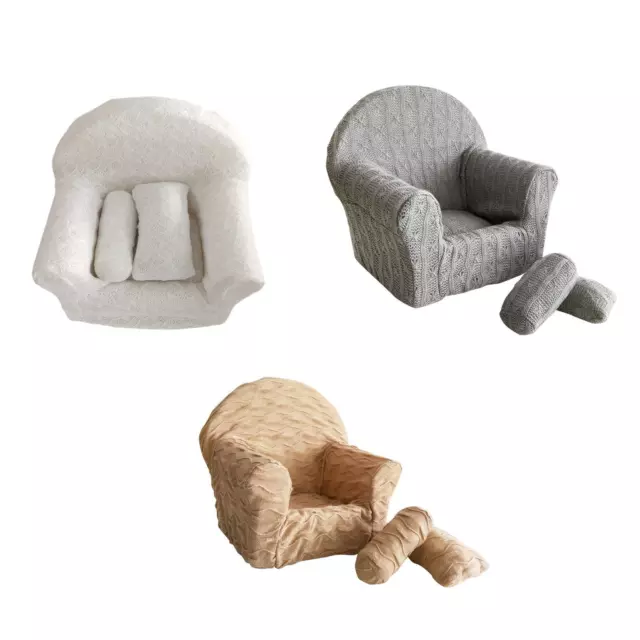 Newborn Photography Sofa Baby Photo Props Small Armchair for Newborn Baby