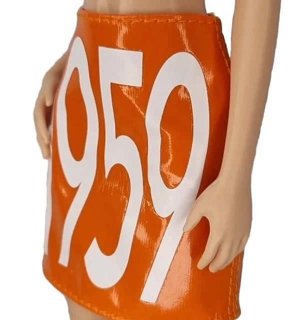 Barbie Doll Clothes Skirt BMR1959 PVC Look Mattel Accessory