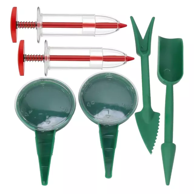 6pcs Mini Sowing Seed Dispenser with Transplanting Tool Sower for Indoor Outdoor