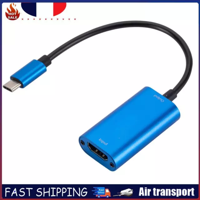 Video Capture Card HDMI-compatible to USB 4K 1080P Game Record (USB3.1) FR