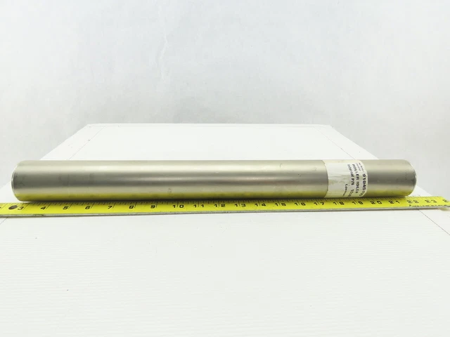 19-3/8"x2" Steel  Idler Gravity Conveyor Roller 7/16" Hex Bore 20" BF