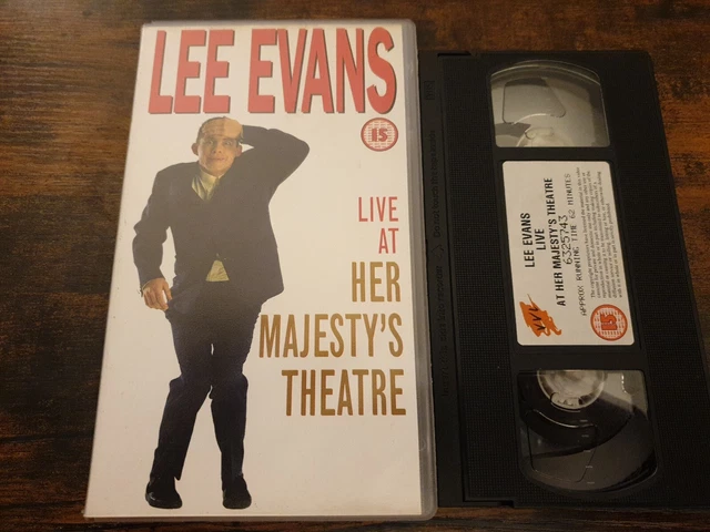 LEE EVANS - Live At Her Majesty's Theatre (VHS, 1994, PAL) £4.37