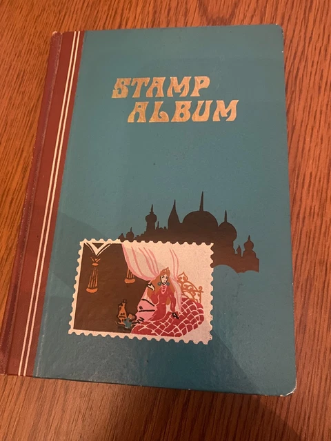 Stamp Album with Assorted Small Collection, great condition