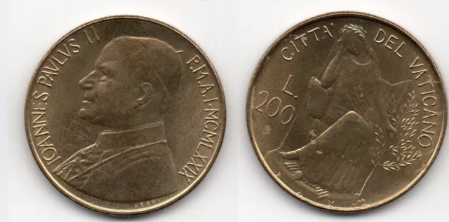 Vatikan 200 Lire 1979