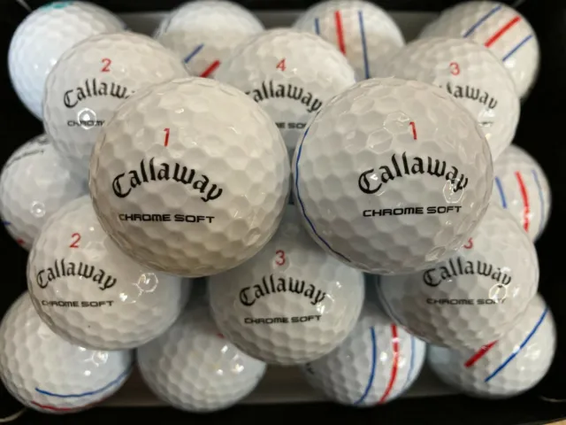 36 Titleist Callaway Srixon Snell Vice Bridgestone Golf Lake Balls +50 Free Tees