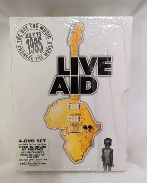4DVD BOX・LIVE AID ／JULY 13 ／1985！ Live Aid 1985 Concert Blu-ray 4dvd Brand new | eBay