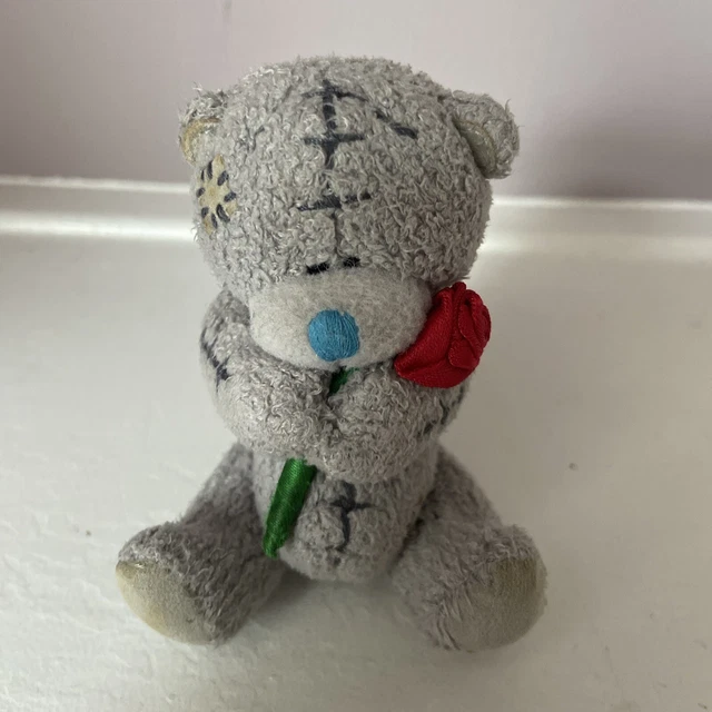 VINTAGE TATTY TEDDY Bear Carte Blanche Greetings Me To You Blue Nose Jointed £5.00 PicClick UK
