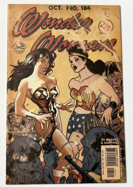 Wonder Woman #184 Adam Hughes Cover DC 2002