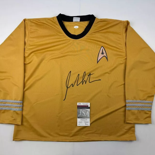 Autographed/Signed William Shatner Star Trek Captain Kirk Shirt/Uniform JSA COA