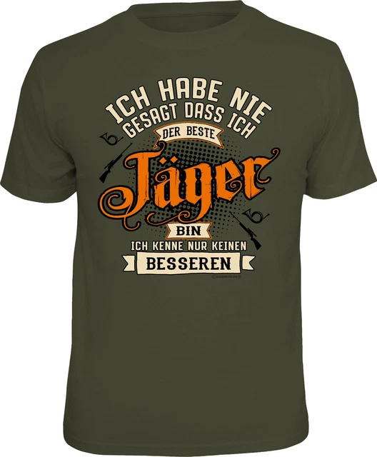 Detto T-Shirt - Nessun Migliore Cacciatore - Divertenti T-Shirt per Uomo Regalo