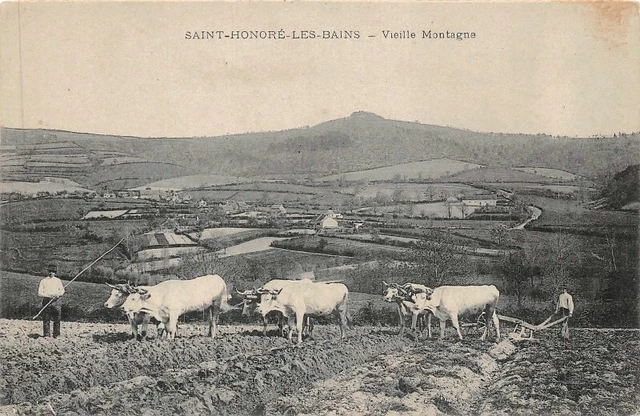 SAINT-HONORE-LES-BAINS - old mountain