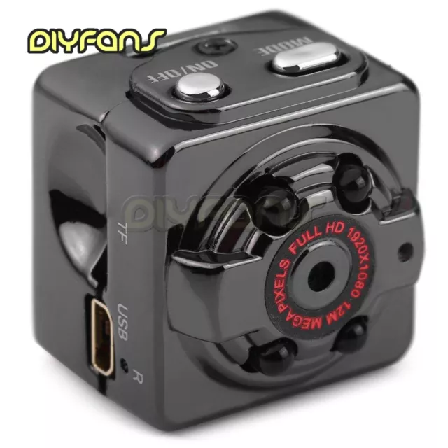 SQ8 Full HD 1080P Mini Car DV DVR Kamera Spy Hidden Camcorder IR Night Vision 3