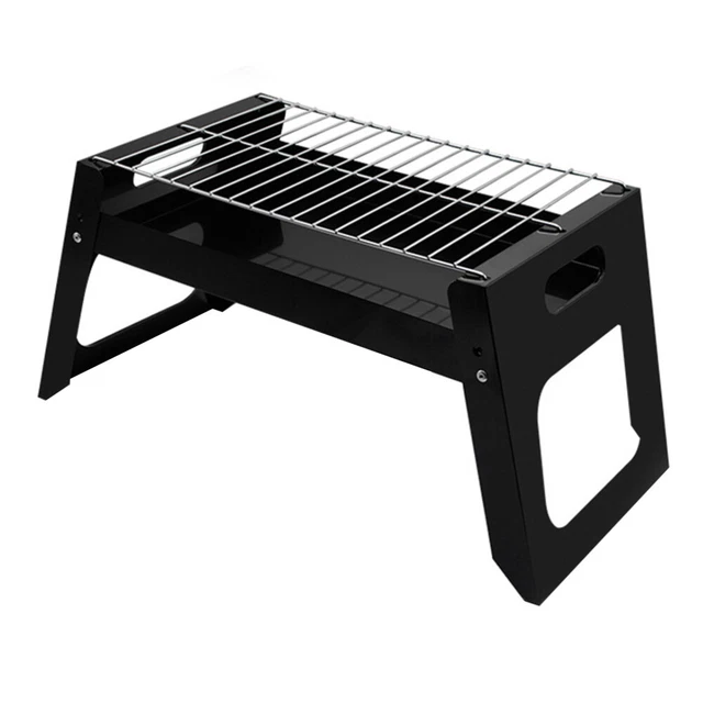 Tragbarer Holzkohlegrill -Grill -Klapp -Rack -Werkzeugkits zum Camping im
