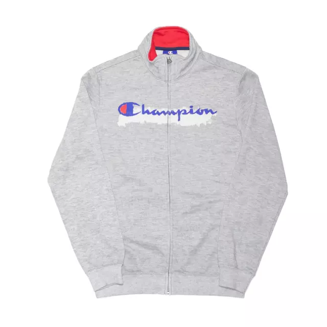 Felpa regolare CHAMPION donna grigio cerniera intera XS