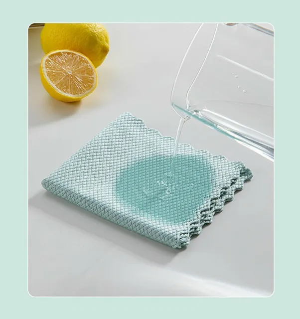 NanoScale Streak-Free Miracle Cleaning Cloths (Reusable) Kitchen Rags 12