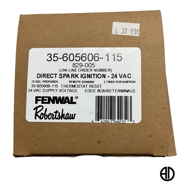 *NIB* Fenwal 35-605606-115 24VAC Direct Spark Ignition, OBO