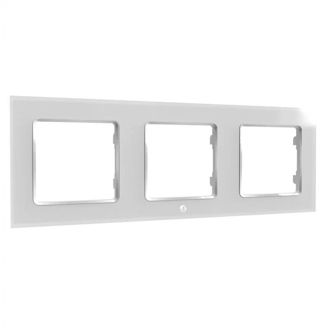 Shelly Muro Telaio per Muro Switch, 3-fach, Bianco