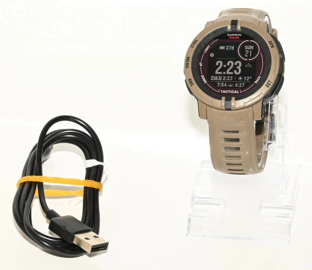 GARMIN INSTINCT 2 SOLAR Tactical Edition Coyote Tan GPS Adventure