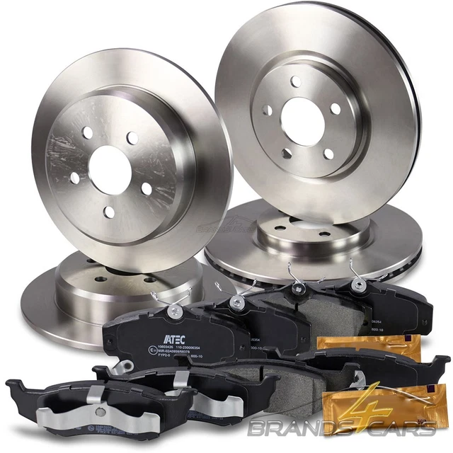 Komplettset Bremsscheiben + Beläge Vorne & Hinten - Für VW Sharan, Tiguan