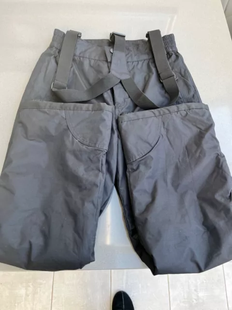 Kids Mountain Warehouse Black Salopettes - Excellent Condition Age 11/12 Black