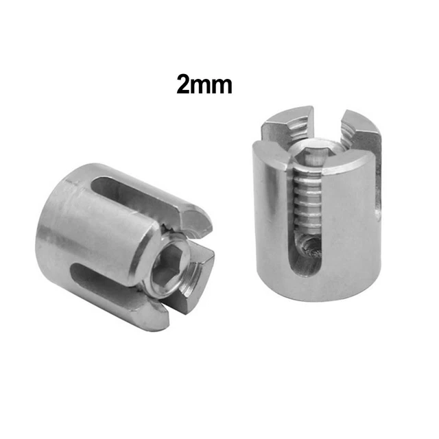 Morsetti Cavi Acciaio Inox Morsetti Cavo In Acciaio Inox 304 - Set Da 6