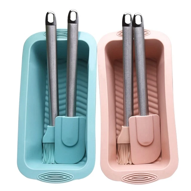 SUNXBUK Moule à Pain En Silicone 3 En 1 Ovale - Bol Universel Antiadhésif Résistant Jusqu'à 260°C