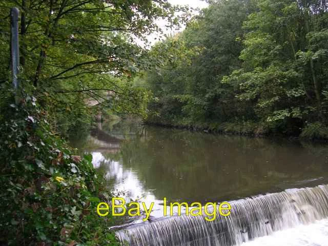 Photo 6x4 River Roch Whitefield/SD8106 A weir on the Roch at Blacford Br c2005