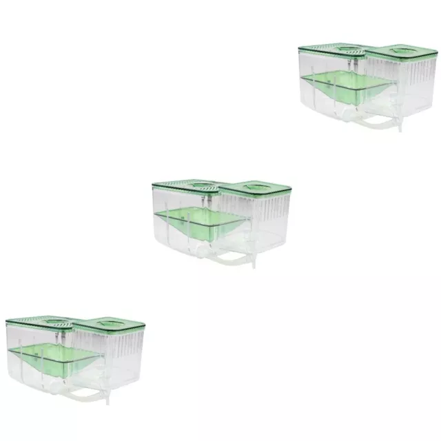 3 PCS Aquarium Acclimation Fish Breeding Tank Box for Isolation