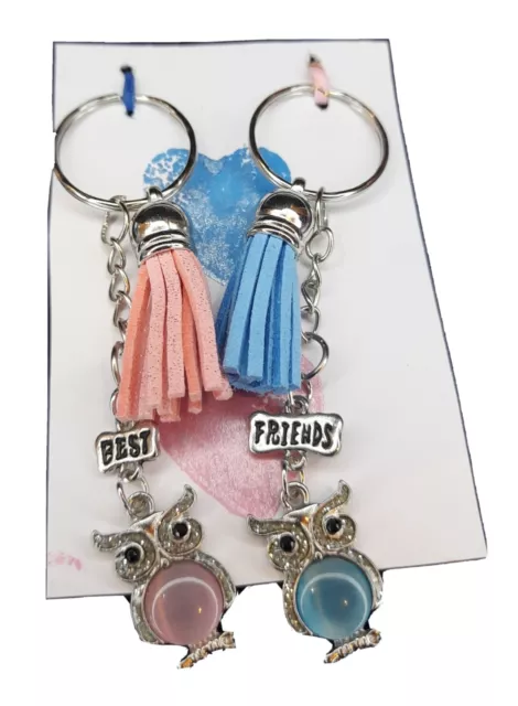 Best friends Owl keyring