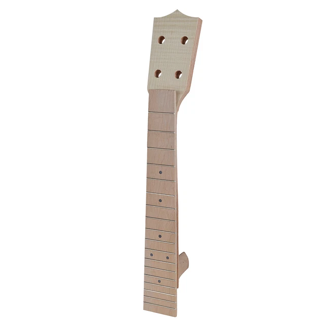 NECK AND FRETBOARD for 26 Inch Tenor Ukulele Hawaii Guitar Luthier DIY