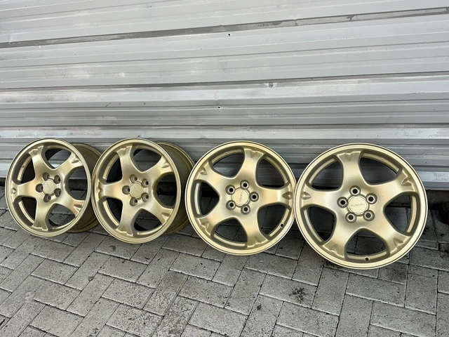 SUBARU IMPREZA WRX 16 Inch Gold Alloy Wheels Set Of 4 £40.00 - PicClick UK
