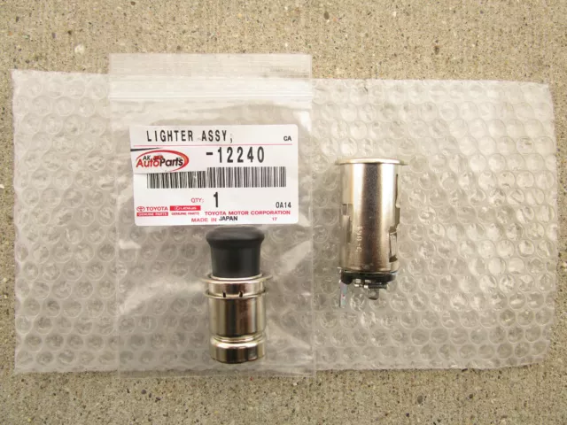 Fits: 91 - 94 Toyota Mr2 Cigarette Lighter Knob With Socket Genuine Oem New