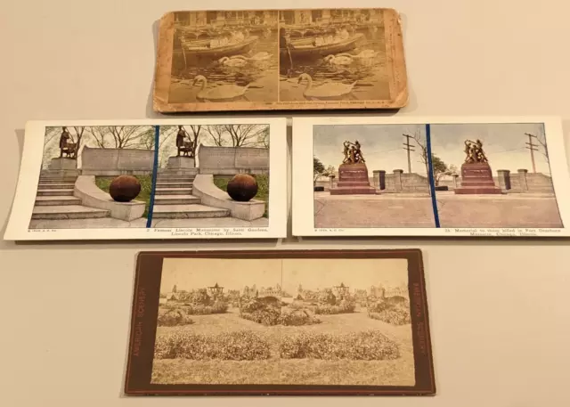 Chicago Illinois Stereoview Photos Prints Parks