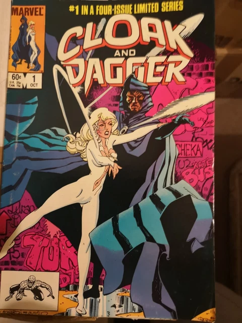 Cloak And Dagger 1 Of 4 Part Mini 1983 Marvel Comics  Collectors Item
