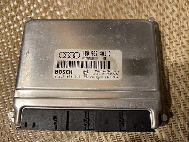 AUDI A6 S6 2.5TDI C5 Diesel Engine Control Unit ECU BOSCH 0281010151,  4B0907401Q £50.00 - PicClick UK