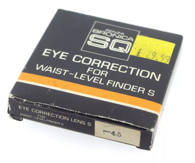 Bronica SQ Eye Correction Lens -4.5 Diopter for Waist Level Finder S