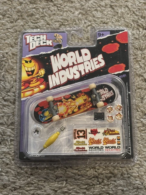 VINTAGE TECH DECK World Industries Fire Foot 2003 New In Box