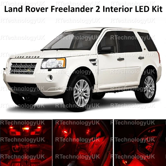 PREMIUM WHITE INTERIOR LED LIGHT BULB KIT MKII for LAND ROVER