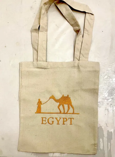 souvenir from Egypt camel tote bag casual wear embroidered