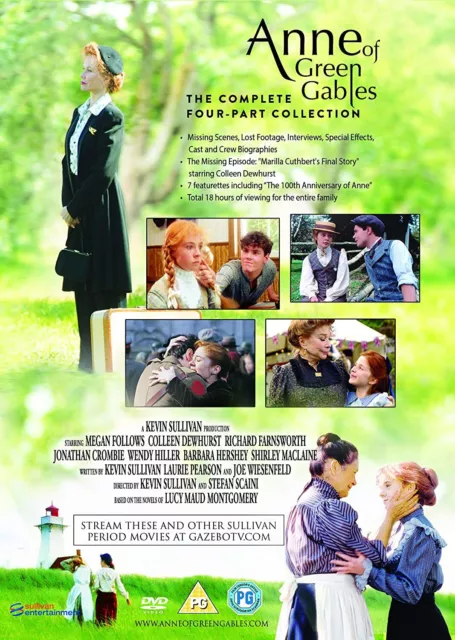 Anne Of Green Gables The Complete Four Part Collection (DVD) Megan Follows 2