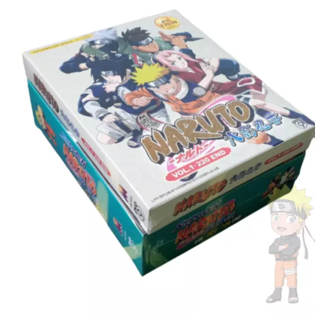 ENGLISH DUBBED Version Naruto Shippuden Complete Anime TV Series DVD(1-720  EPS)