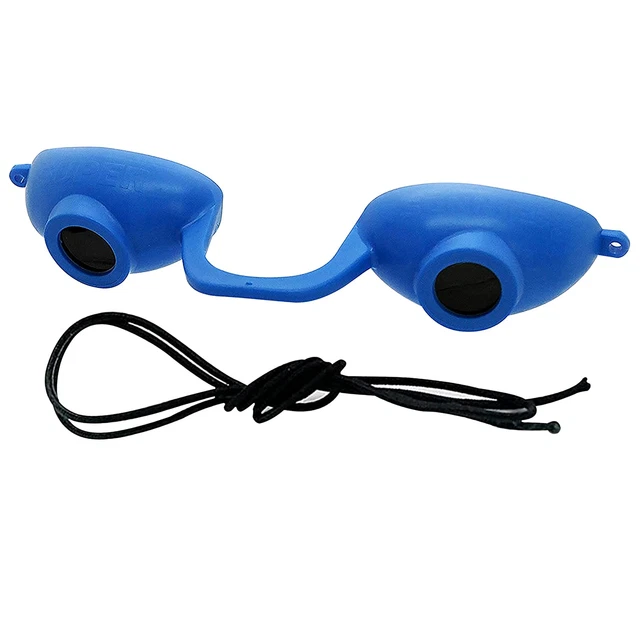 Protección flexible para los ojos UV Super Sunnies Evo Flex, bronceado individual compatible con la FDA