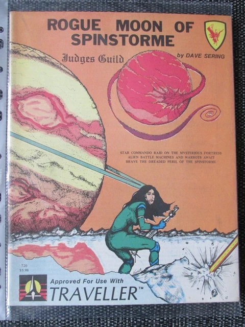 Jg Traveller Drakne Station  Sci Fi Rpg Judges Guild Role Play Game Book