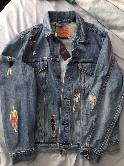 LEVIS X STRANGER Things Trucker Jacket SizeL 70.00 PicClick UK