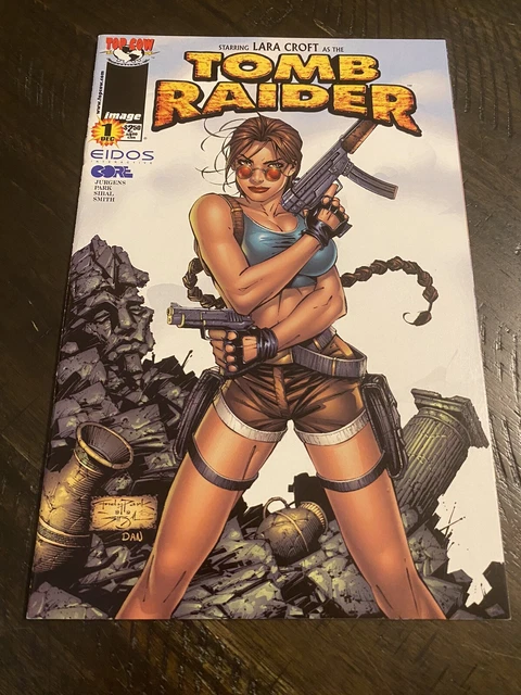Tomb Raider  1 Eidos Core Lara Croft Top Cow Image Gemini Ship