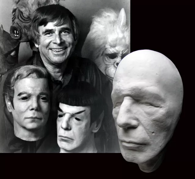 Leonard Nimoy Life Mask from 1975 Don Post Studios Spock Mask not Kirk 75 Myers