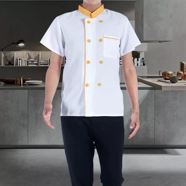 Chef Uniform Soft Wear-resistant Quick Dry Men Uniform Restaurant